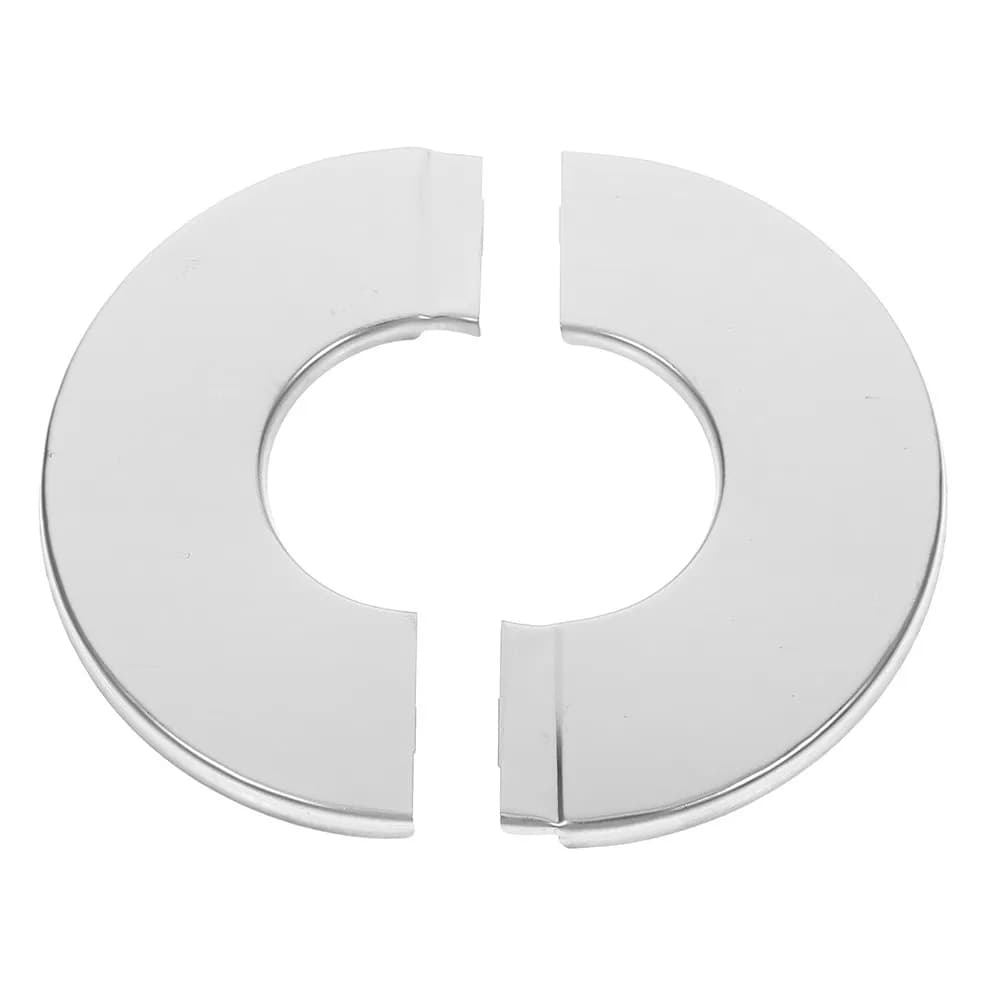 Stainless Steel Pipe Decorative Cover Round Split Flange for Faucet Base Conceals Pipe Holes Bathroom Supplies Shower Trim Plate
