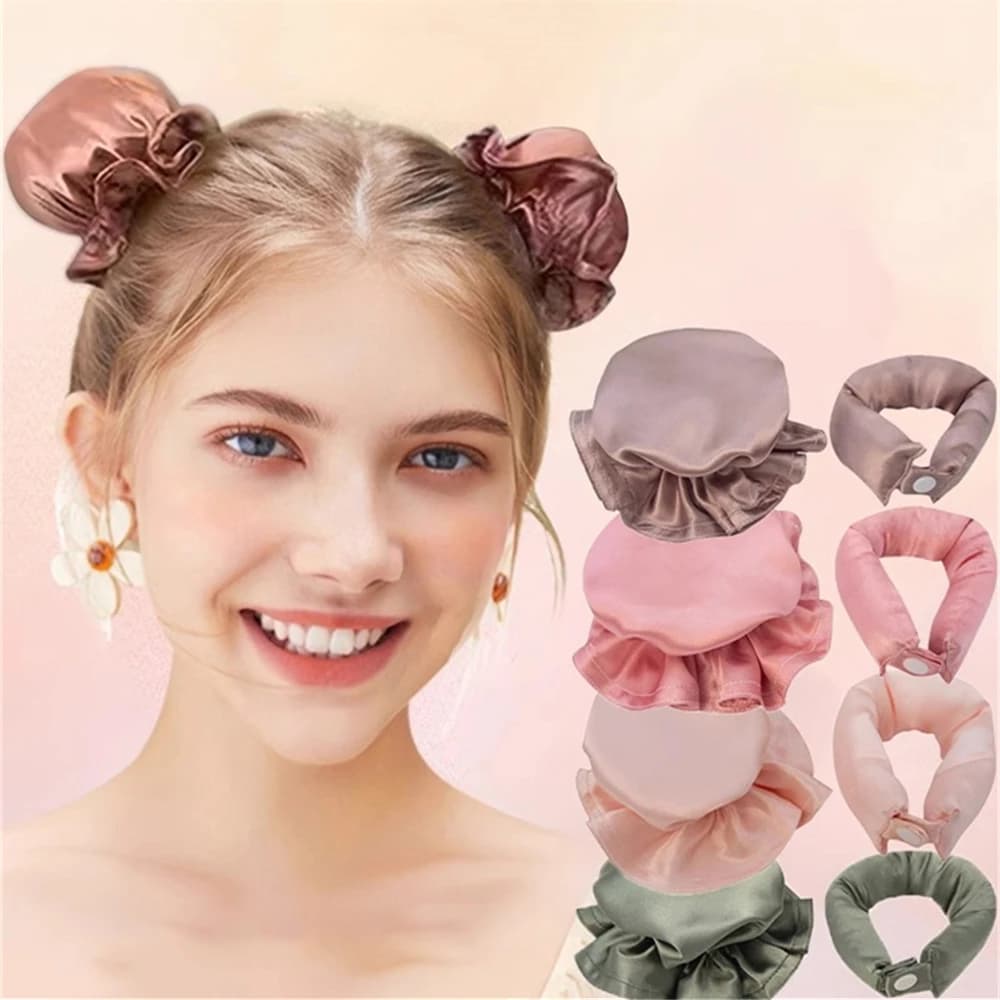 Heatless Bigodini for Ricci Hair, Heat-Free Hair, Sleeping Hair Band, Styling Tools for Women