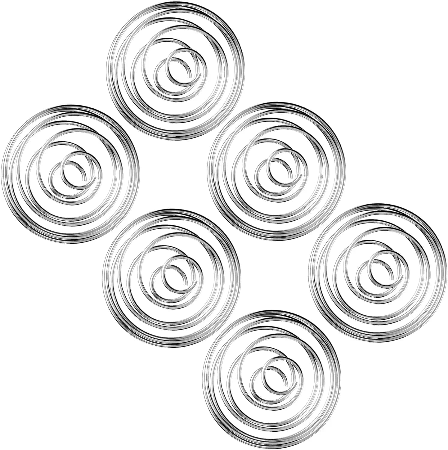 6 pezzi Shaker Balls sostituzione Shaker Bottle Ball sfere di miscelazione in acciaio inossidabile da 2.1 pollici per Shaker proteico, borraccia