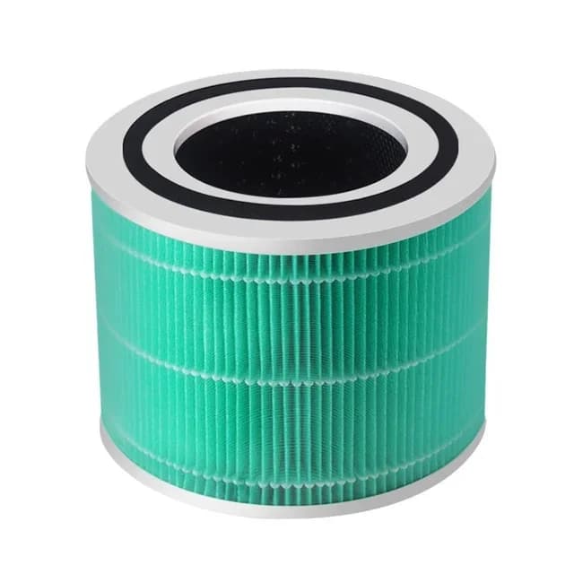 Filtro di ricambio HEPA a carbone attivo e vero per Levoit Core 300 - Kit di accessori per purificatore ad alta efficienza