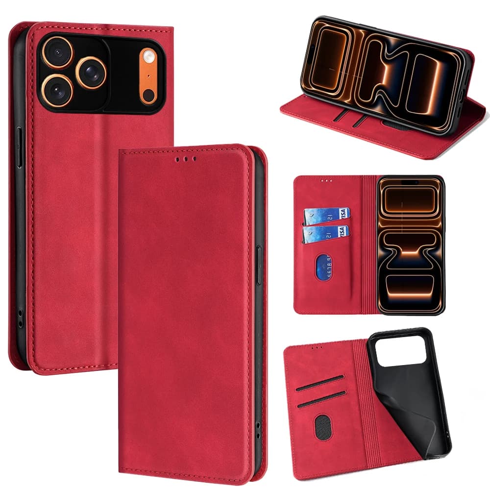 PU Leather Flip Wallet Phone Case for Xiaomi 15T 14T 11T Pro Ultra 12S 12X 11T Lite With Card Slots Pocket Adjustable Kickstand