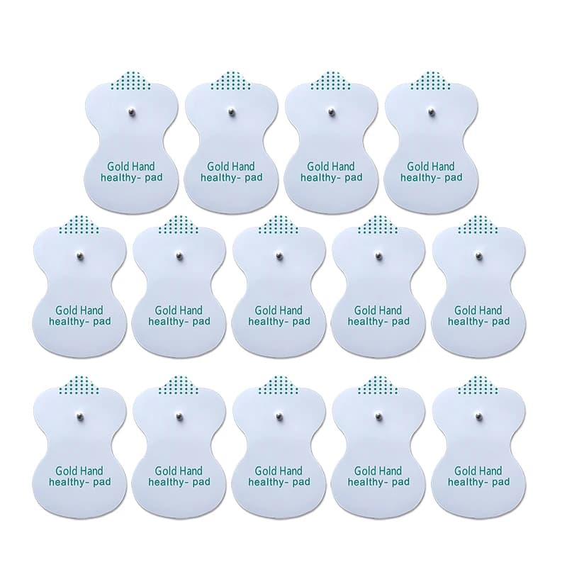 10/30/50 pcs Grinding Gel Electrodes for Digital Therapy Machine Massage