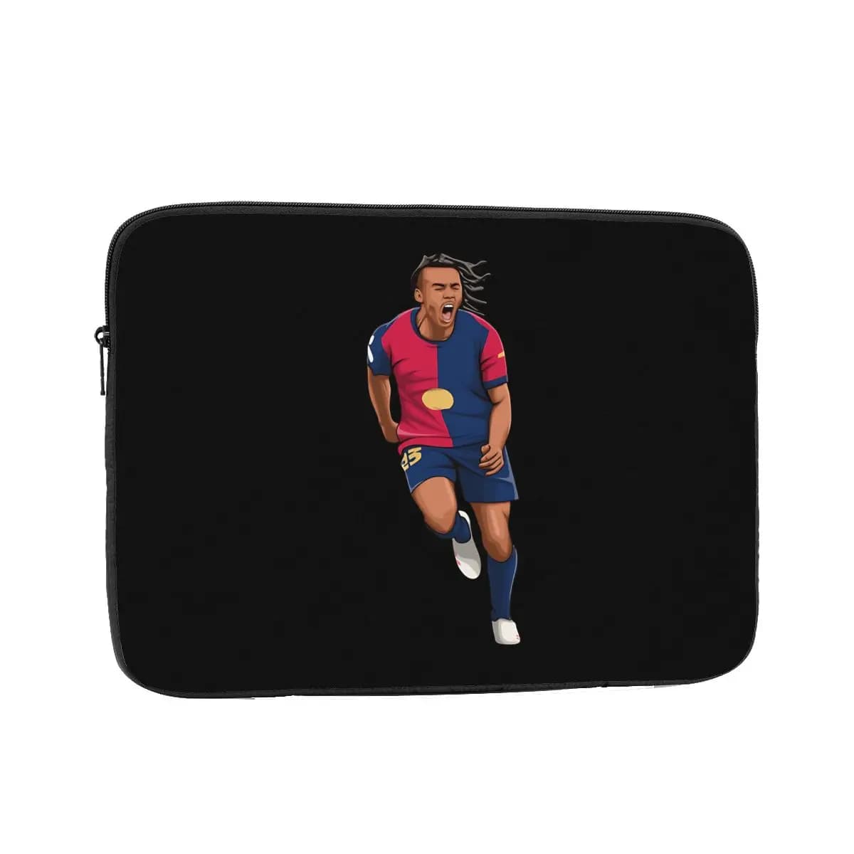 Custodia antiurto 10 12 13 15 17 pollici Jules Kounde Fooball Soccer Borsa per laptop Custodia per notebook