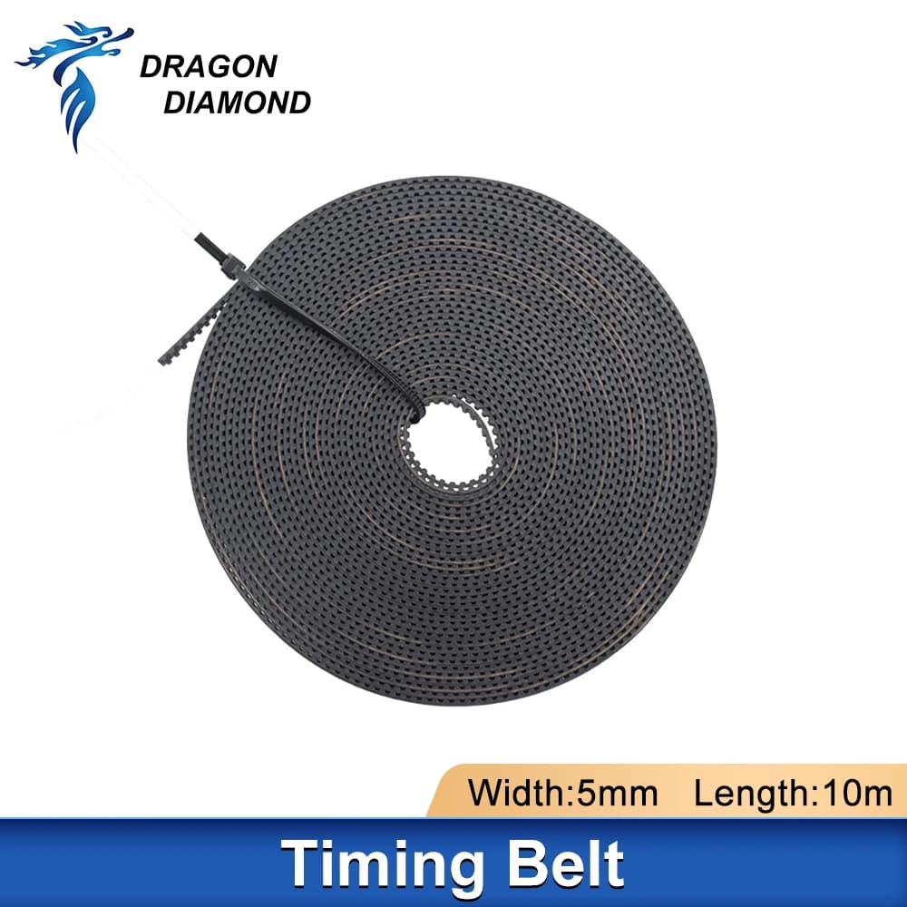 Open K40 MXL-5mm Laser Engraved Strap for Mini Laser Engraving Machine CO2 DIY