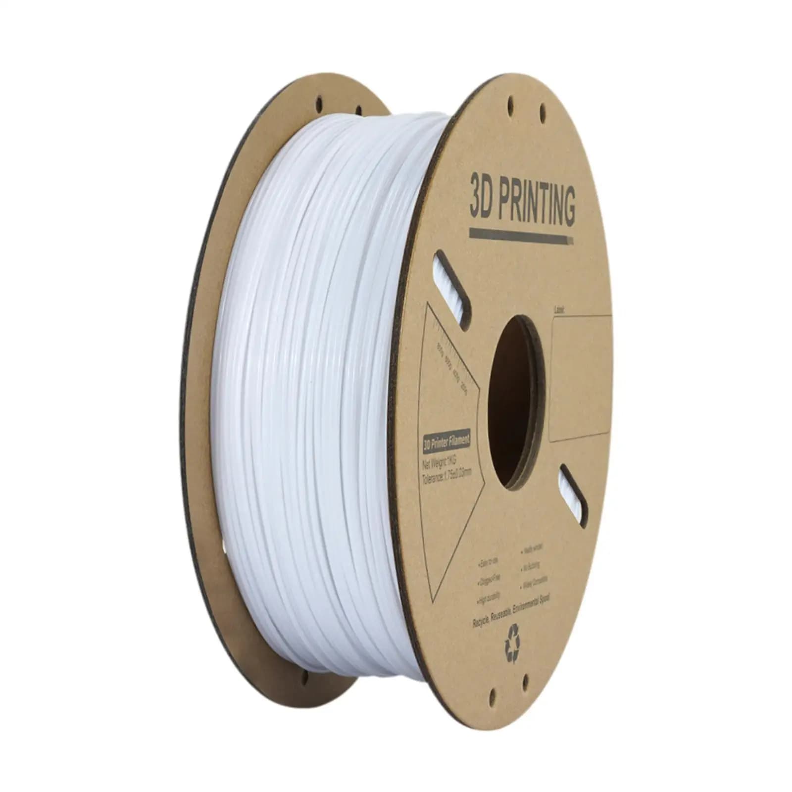 Filament PLA 1,75mm for 3D Printers Compatible with the Most FDM Printers 3D Printing Material High Temperature resistant Coil 1 kg No bubbles