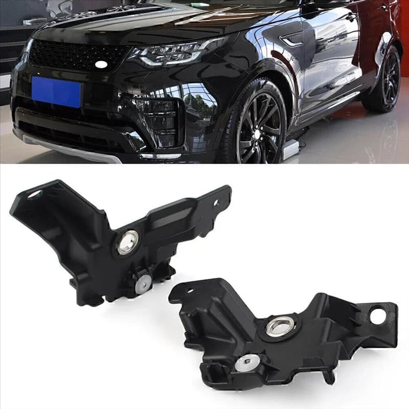 1 Pair Car Front Headlamp Headlight Mounting Bracket For Land Rover Discovery 5 2015-2022 LR086097 LR086096-A28K