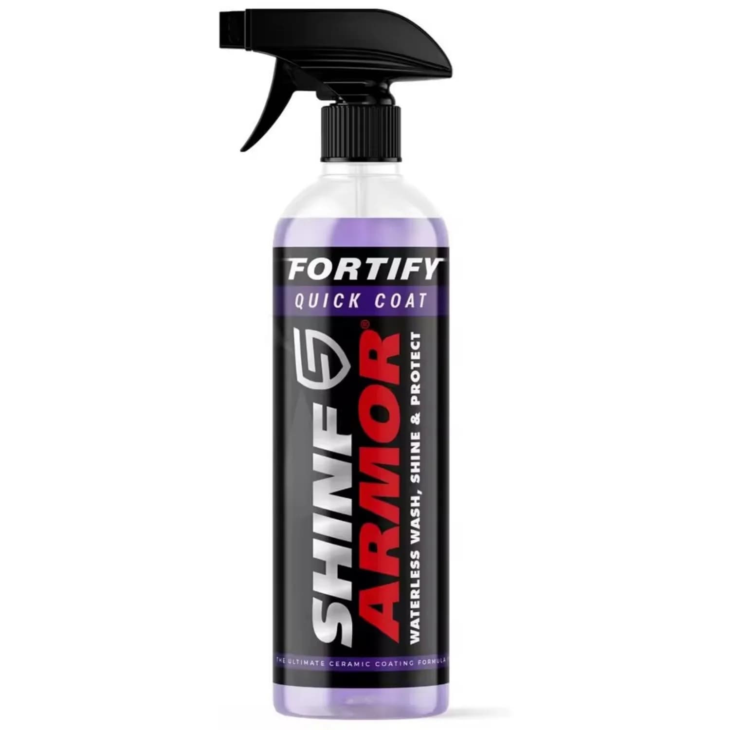 ARMOR Fortify Quick Coat: Cera Ceramica Spray per Auto, Lucidante Idrofobico Senza Acqua, Finitura Protettiva