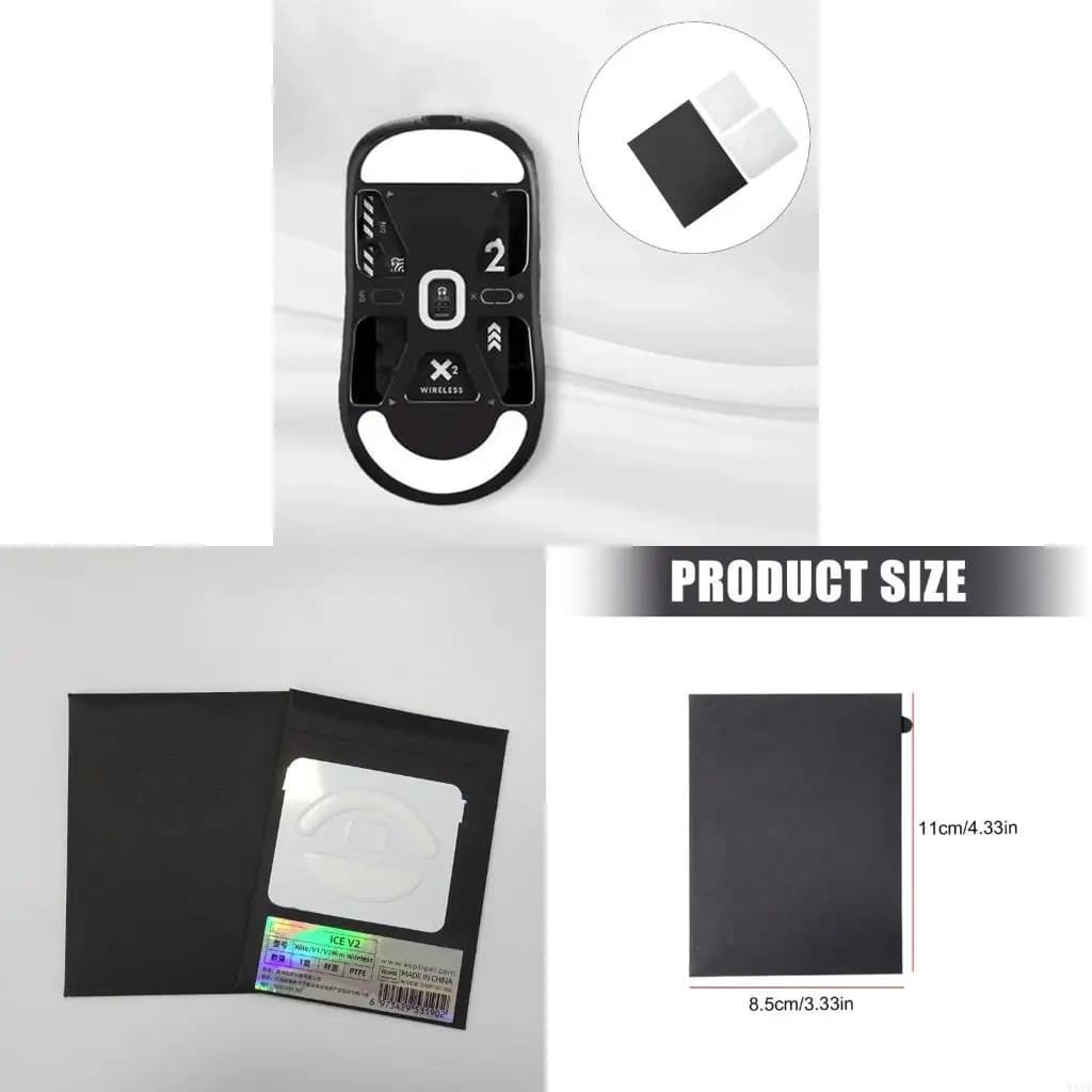 1 set pattini per mouse da ghiaccio tappetino per mouse piedini per mouse scivolanti per mouse XLITE V1 V2 Mini V3ES