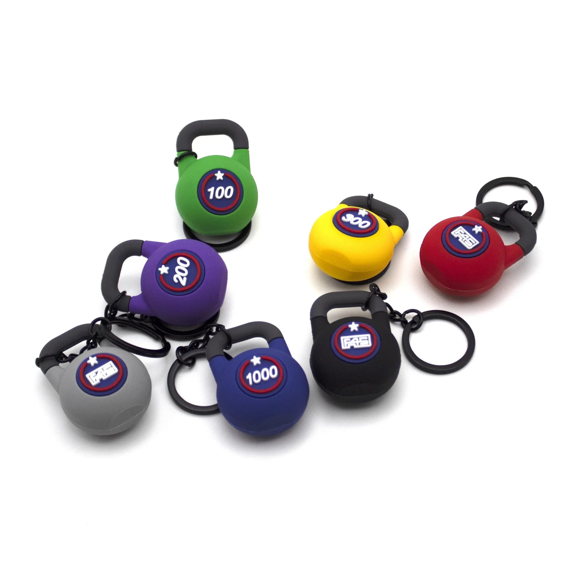 Kettlebell 3D Keychain for Women Keychain Cute Keychain for Car Sports Keychain PVC Keychain Creative Keychain Pendant Bag Keychain