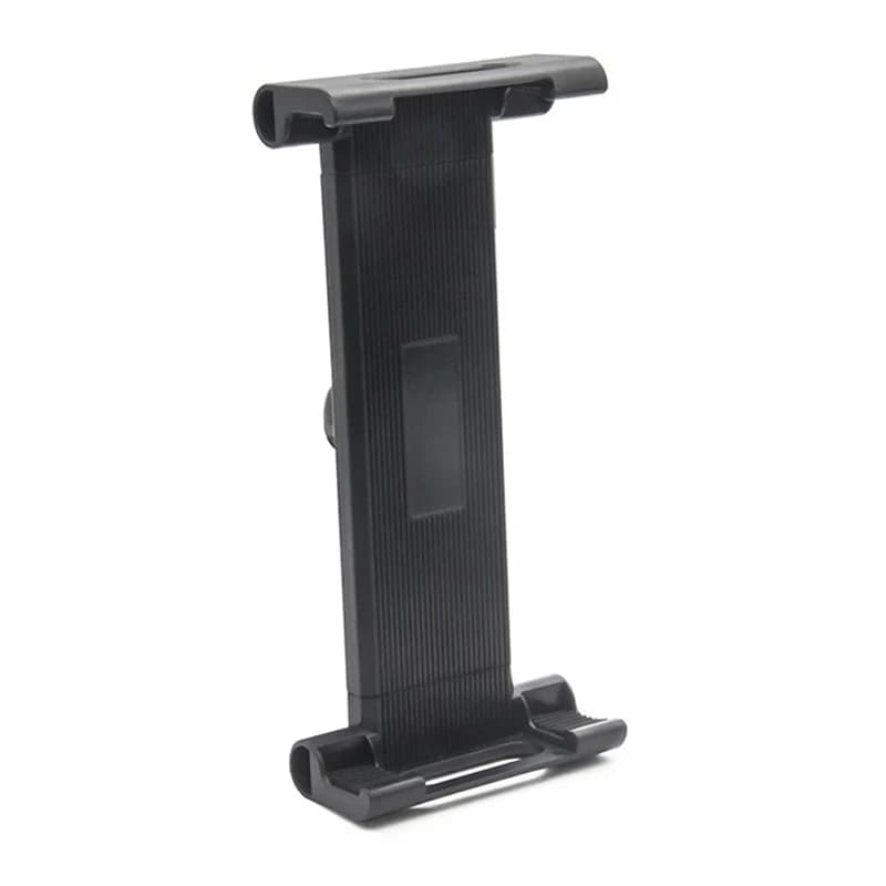 Supporto per tablet con base fissa e clip, adattatore estensibile con fibbia, supporto grande per trasmissioni mobili