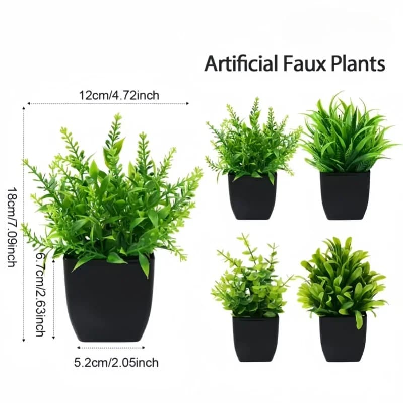 1 pianta artificiale verde, decorazioni per la casa, giardini esterni, decorazioni per ufficio, compleanni, matrimoni e feste.