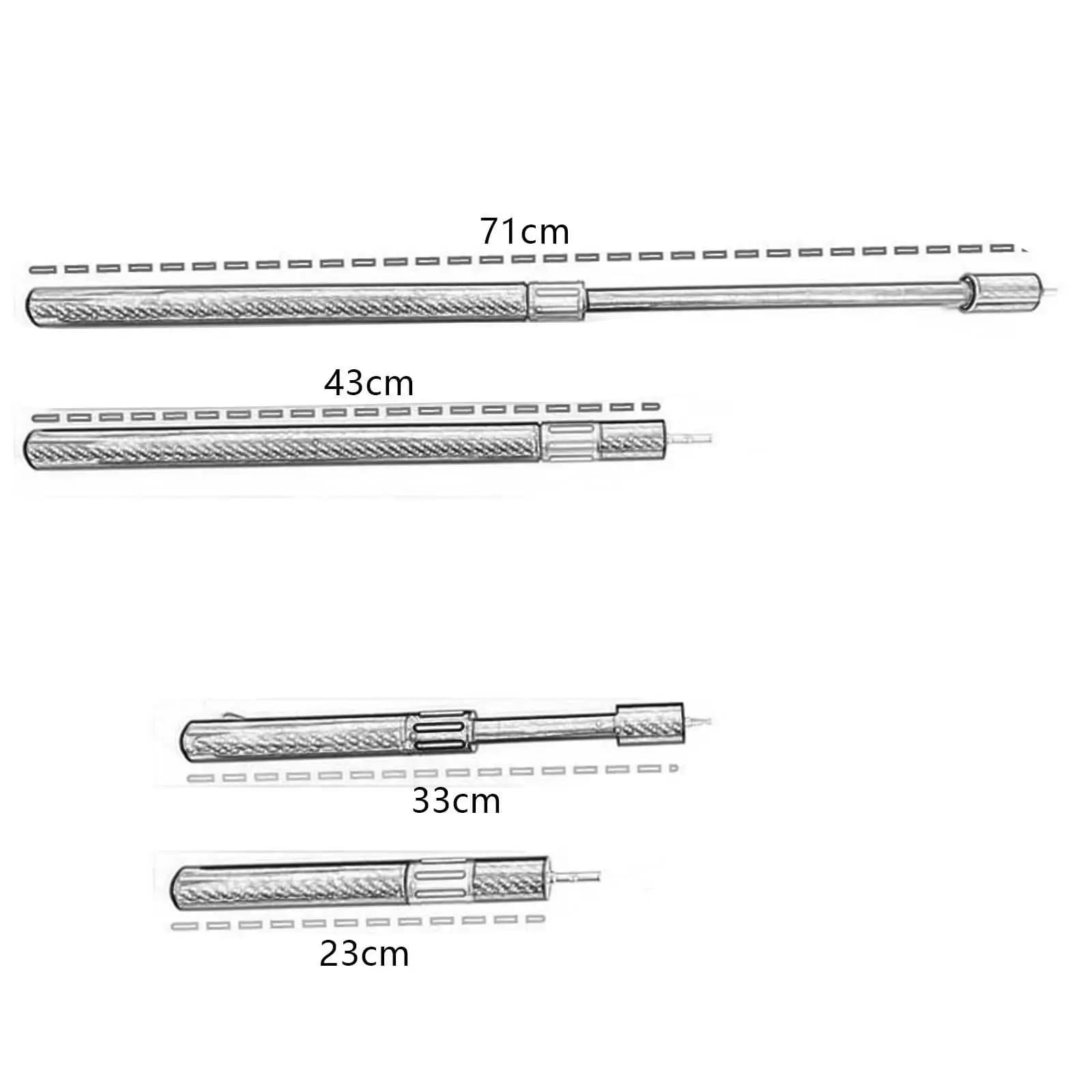 Professional Pool Cue Extension Extendable Carbon Fiber Stick Lengthener for Billiards Club Equipment