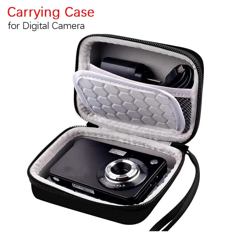 Hard Case for mini camera in EVA, suitable for Sony, Canon, Fuji, Samsung, Ricoh - CCD camera box