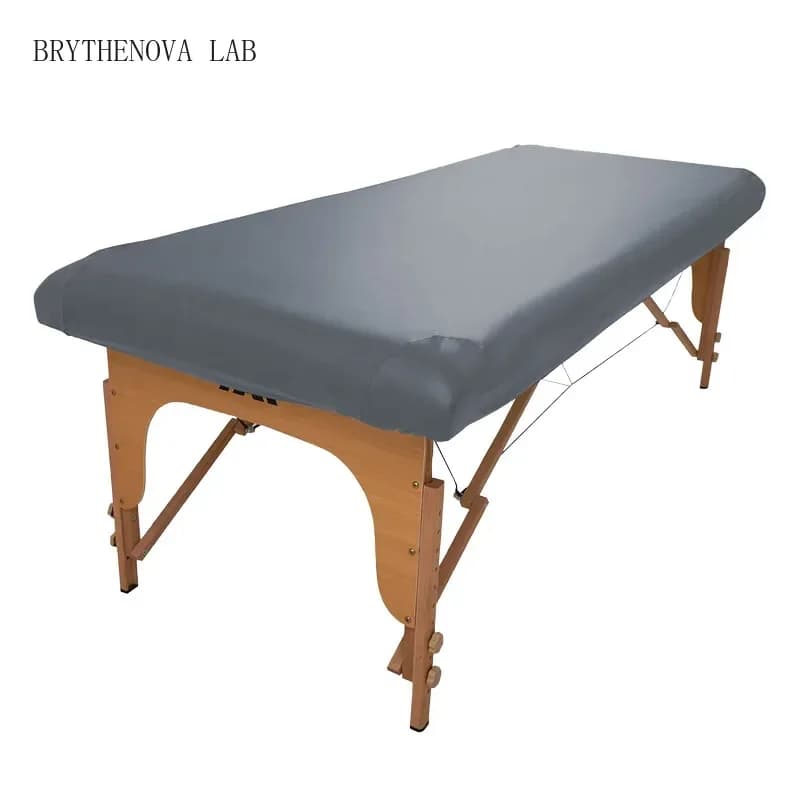 Waterproof Massage Bed Cover Soft Pu Leather Fitted Sheet Replacement Easy Clean Protector for Spa Tables