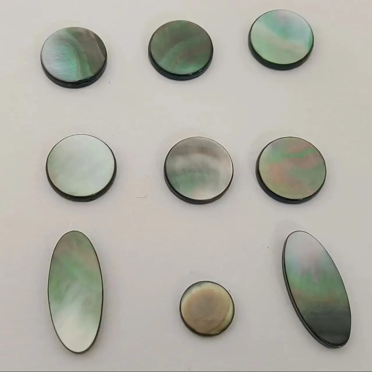 1set /3set/5set Saxophone Real Mother of Pearl Key Buttons Inlays saxophone accessories parts