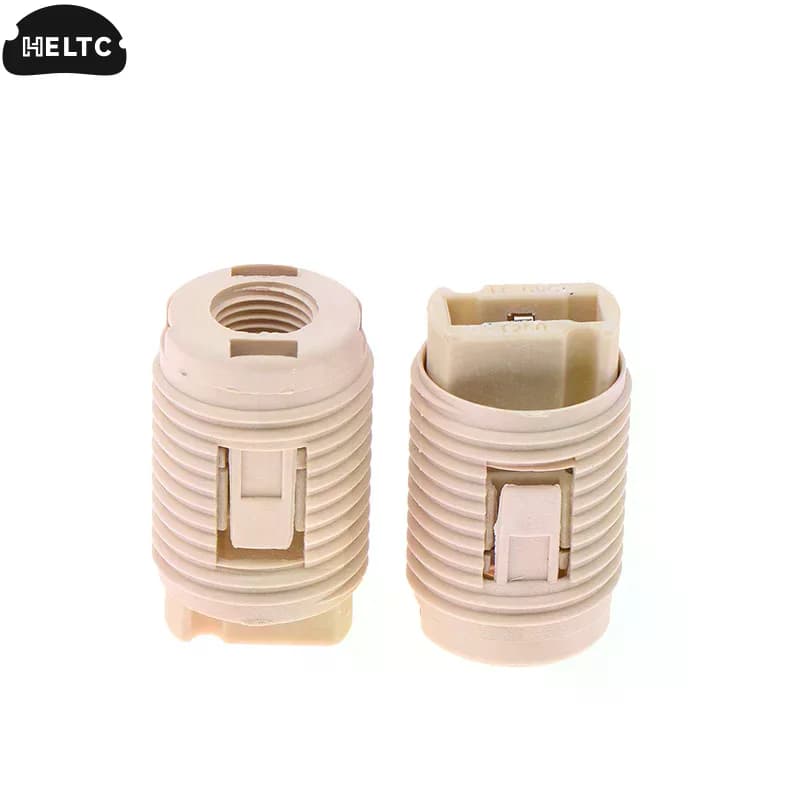 10 Pezzi Portalampada G9 con Anello, Base per Lampada G9 con Guscio in Plastica, Portalampada G9 in Ceramica con Staffa in Plastica M10 per Illuminazione