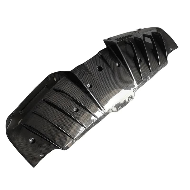 Kit Carrozzeria per Ferrari SF90, Stile OEM, Diffusore Posteriore in Fibra di Carbonio Secca