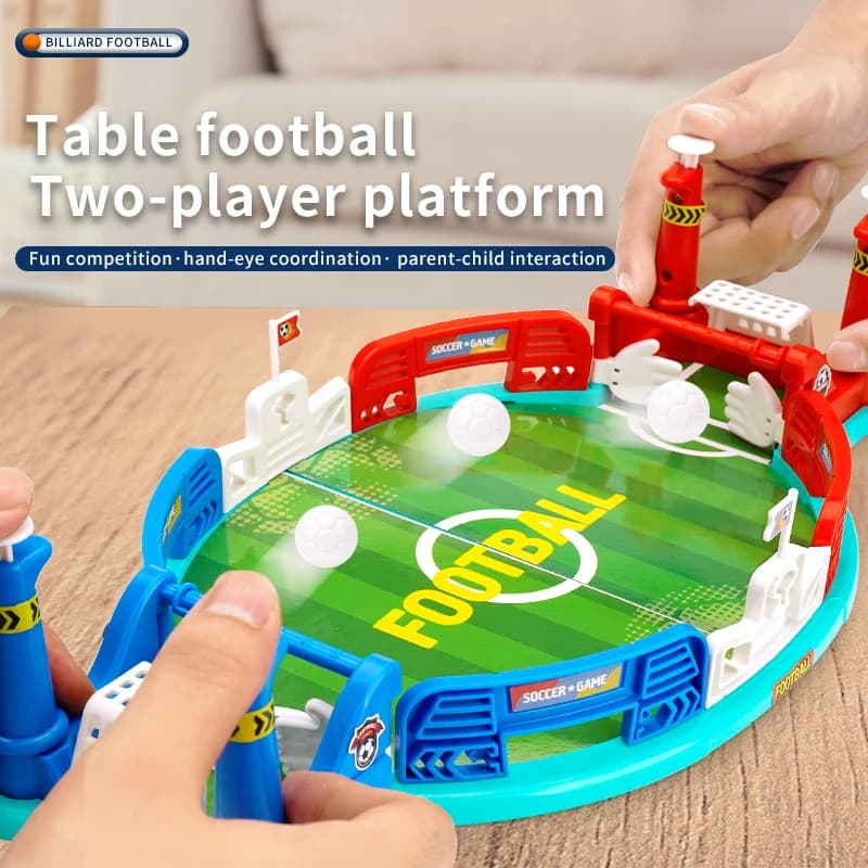 Mini gioco di calcio da tavolo Tavolo da gioco di tiro da calcio Giocattolo sportivo educativo interattivo genitore-figlio Regalo di compleanno per adulti per bambini