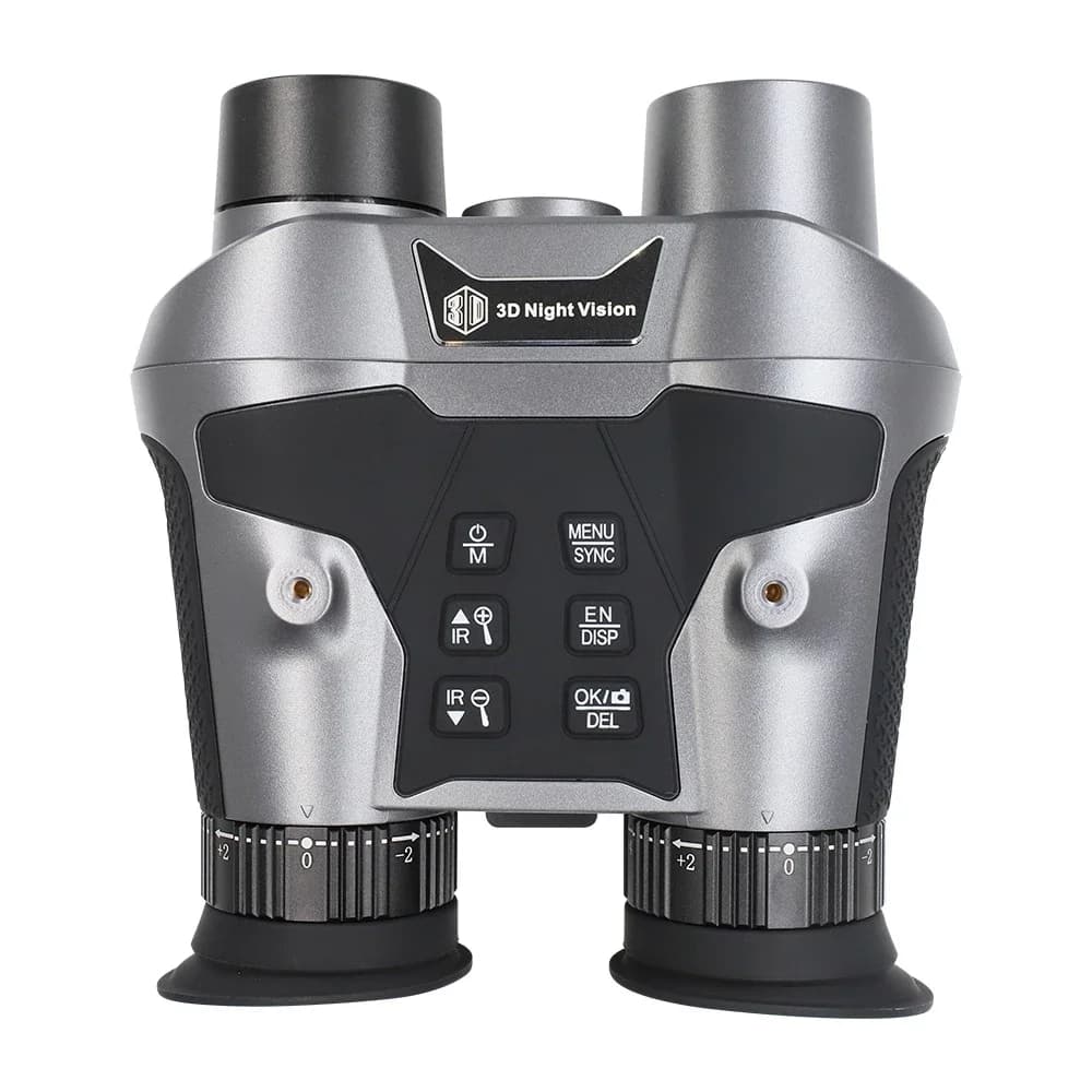 Vendita calda Occhiali per la visione notturna Binocolo per visione notturna digitale 3D VR montato sulla testa con cinturino per la testa e supporto Zoom digitale 6X Facto