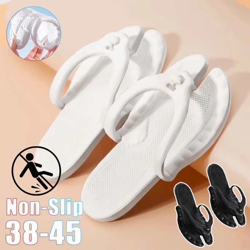Ciabatte Pieghevoli da Viaggio Unisex Antiscivolo Leggere e Portatili per Nuoto, Doccia, Spiaggia, Palestra, Hotel, Viaggi d'Affari