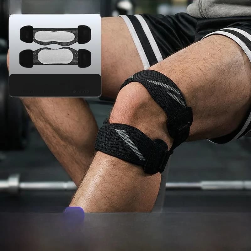 Armband in Silicone for Exterior, Double Stripe, Race support, Basket, Fitness, Anti-Accident Fixture, Sporty Knee