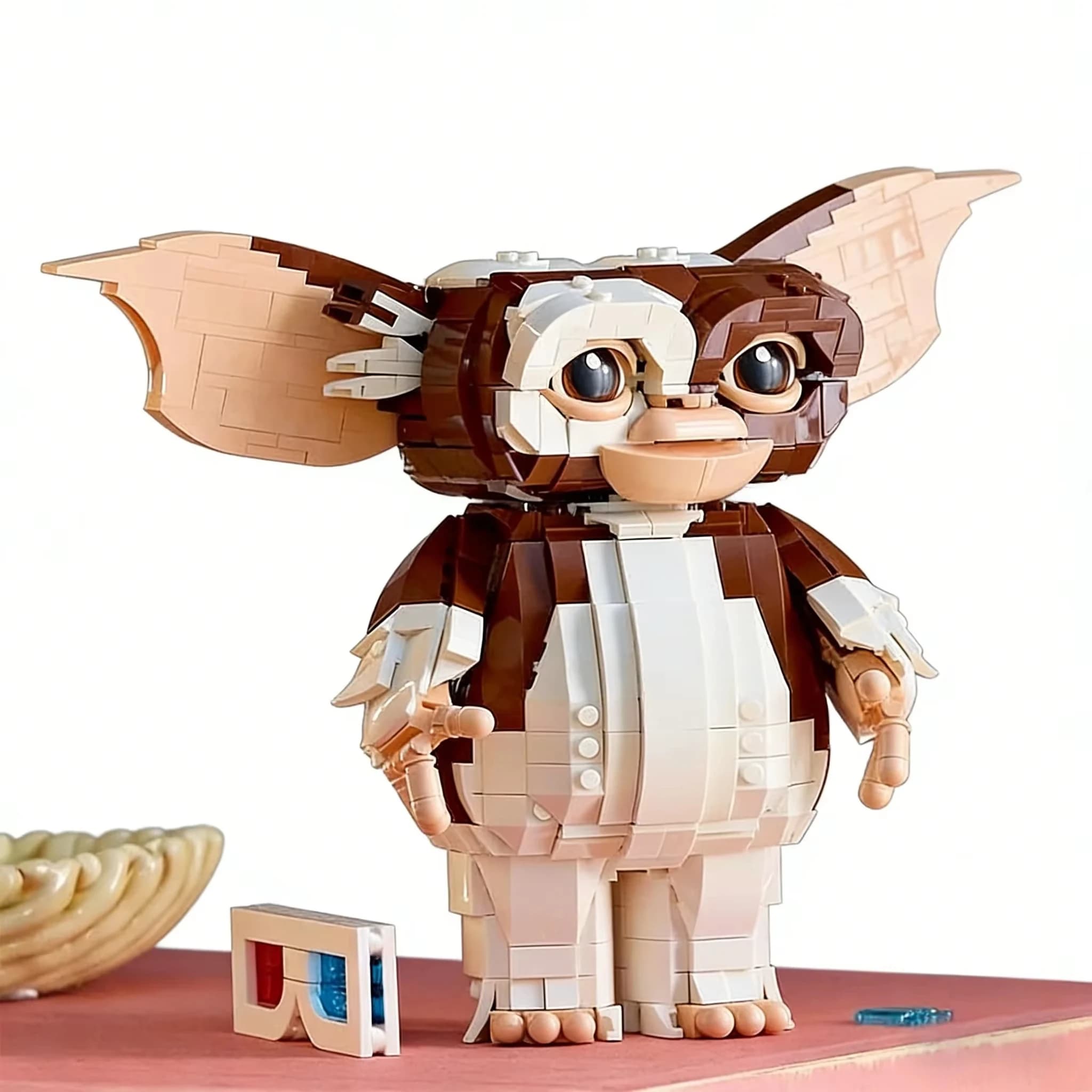 Premium Gremlins Gizmo 1125Pcs Building Blocks Toy,40th Anniversary Collectible Set, Ideal Birthday & Christmas Gift