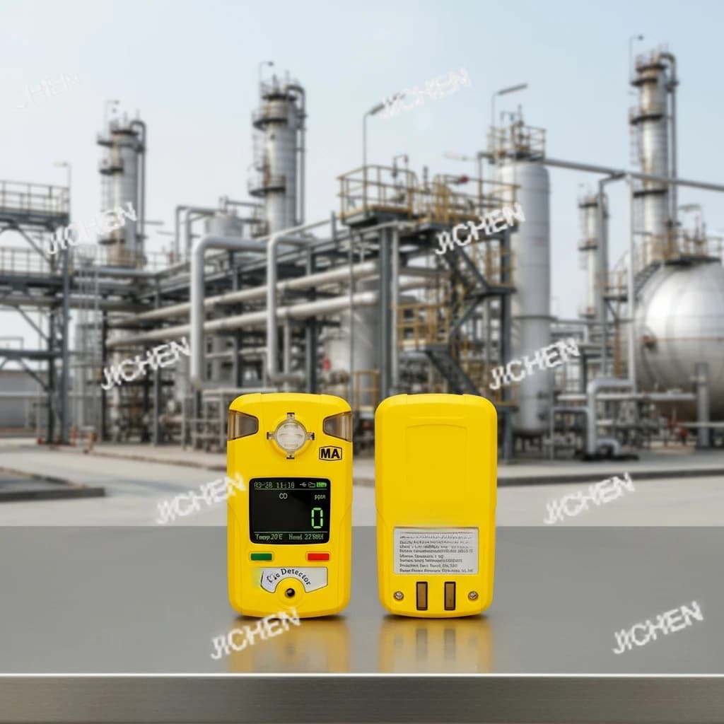Un singolo rilevatore di gas per il rilevamento in tempo reale di ossigeno e monossido di carbonio, facile da usare