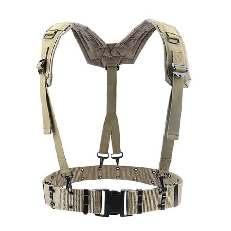 1-5 Pezzi Cintura Tattica a Y per Uomo Donna, Accessori per Combattimento Outdoor, Caccia, Fan CS, Tracolla e Cinghia per il Petto