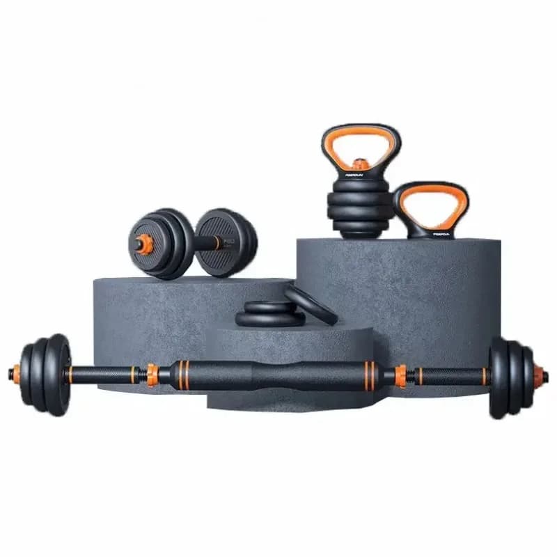 Wholesale Adjustable Fitness Equipment Handlebar Set Detachable Kettlebell Set For Home