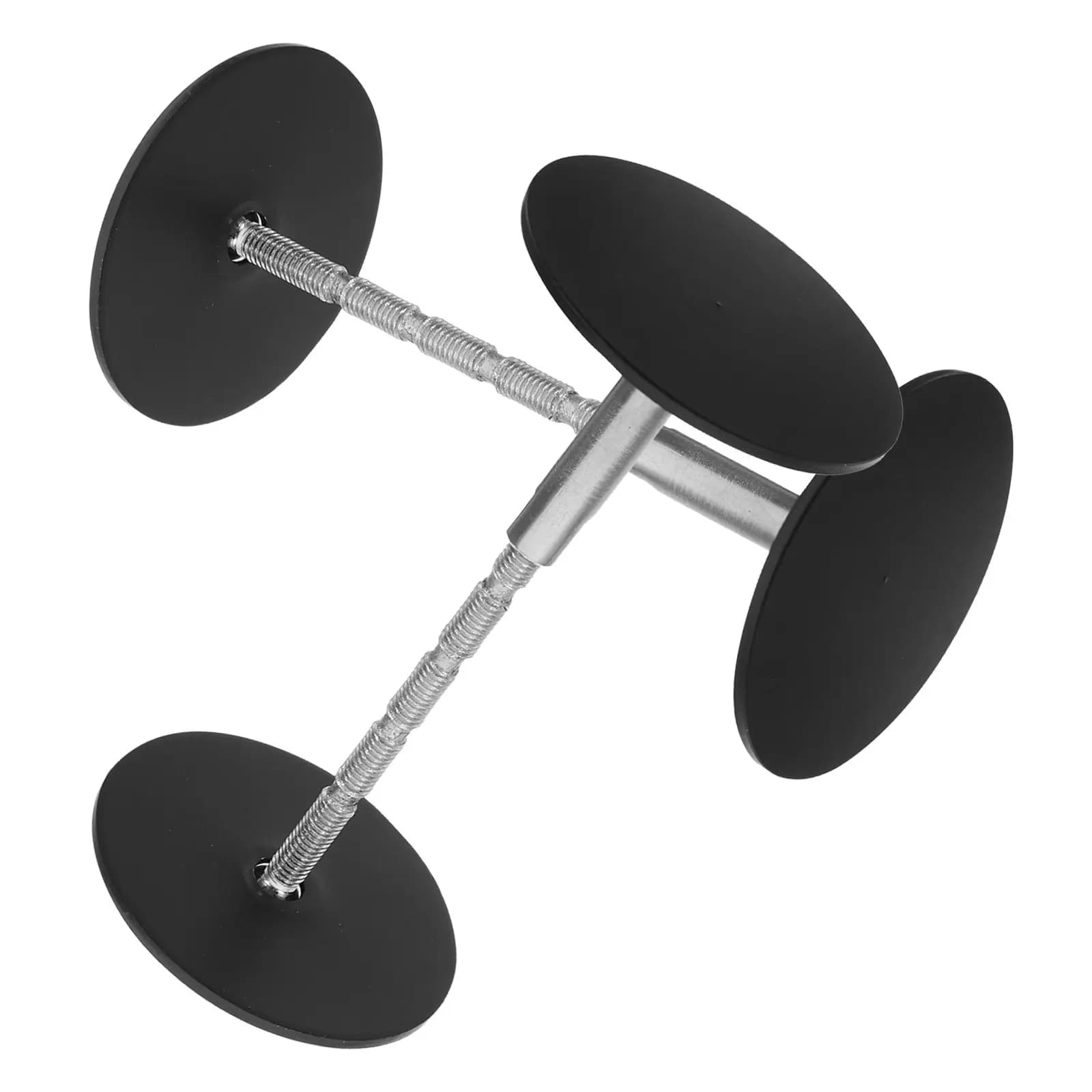 2 Set di Coperture Rotonde in Acciaio Inossidabile da 50 mm per Fori di Sicurezza, Serrature, Spioncini e Maniglie - Riparazione Porte