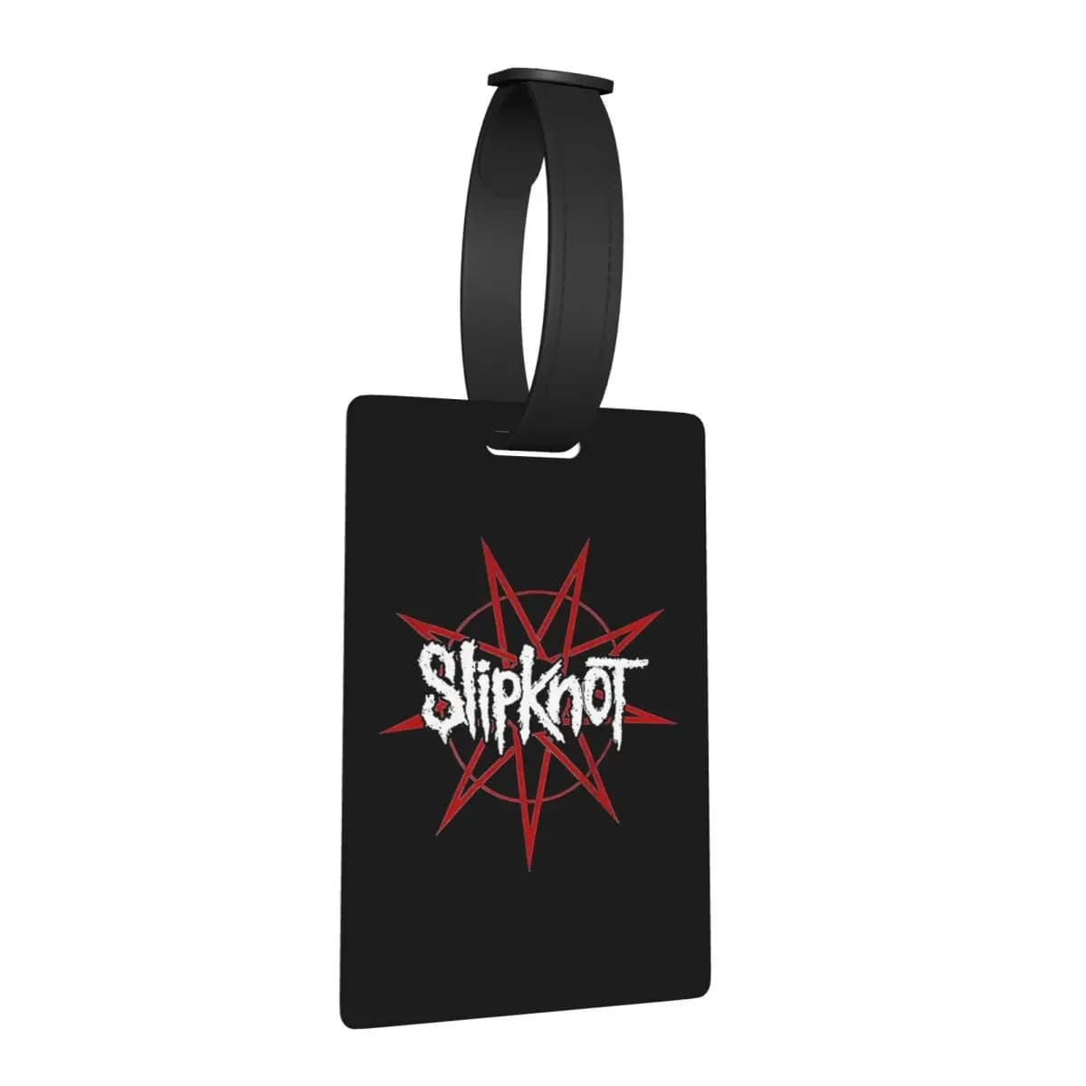 Etichette per Bagagli S-Slipknots Heavy Metal, Accessori per Valigie, Tag per Bagagli da Viaggio, Porta Etichetta con Nome e Indirizzo