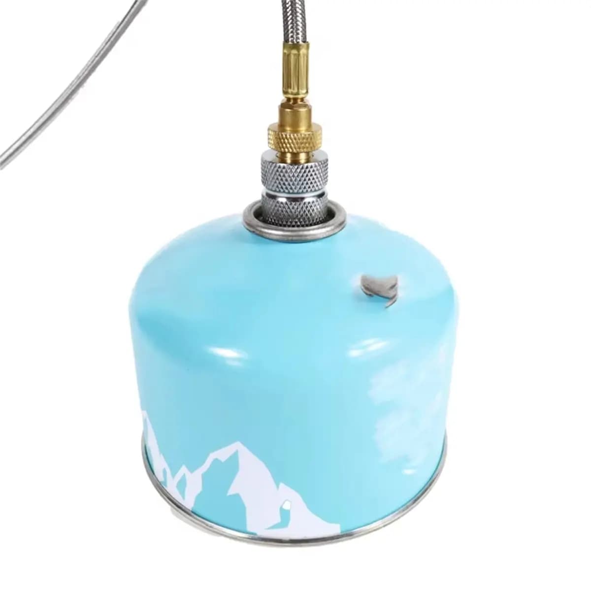 2026 New EU Camping Gas Stove Propano Charging Adapter Gas Tank Connection Line External burner Adapter GPL Cylinder Tube Connector