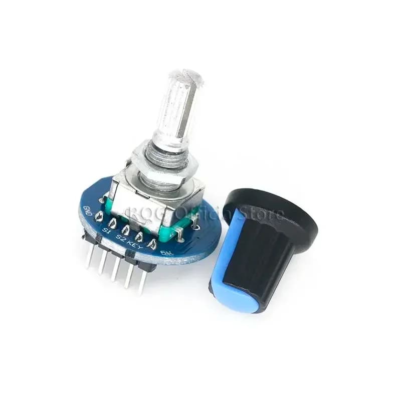 Modulo Encoder Rotativo per Arduino, Sensore Brick per Sviluppo, Cappuccio Rotante per Potenziometro Audio EC11