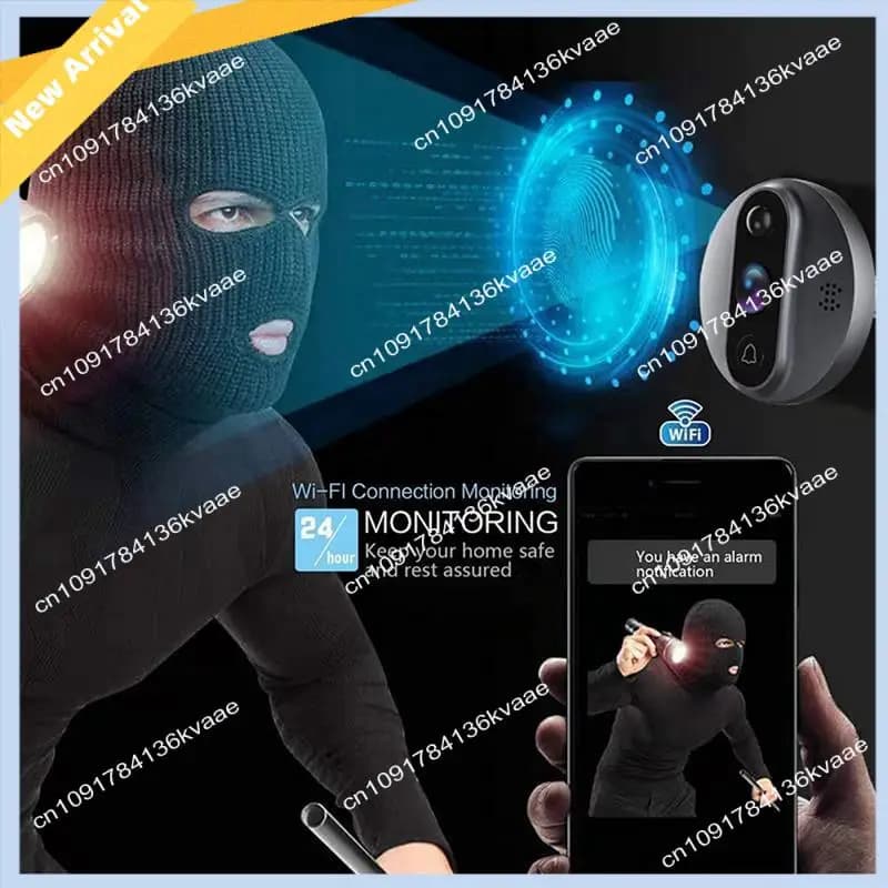 M01K Tuya Smart Wireless Wifi Videocitofono 3 milioni di citofoni bidirezionali Monitoraggio HD Interfaccia TYPE-C