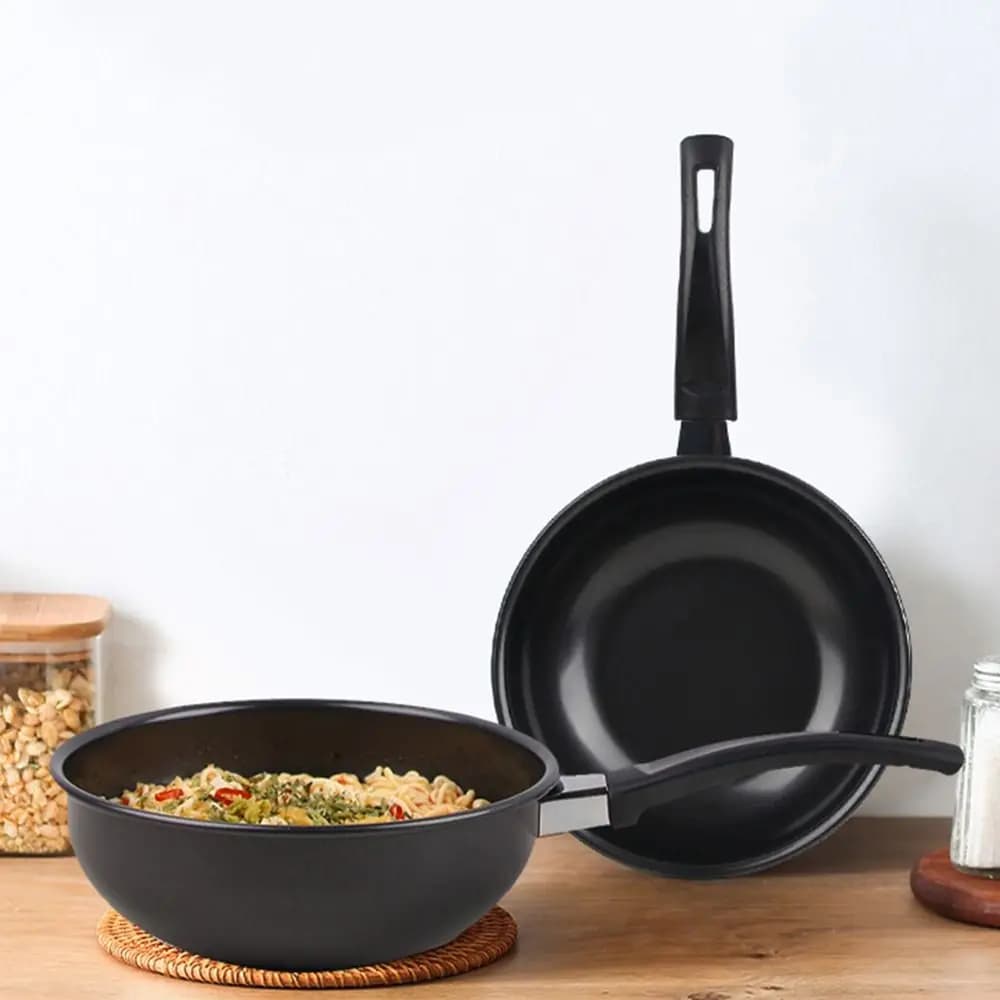 Kitchen Frying Mini Kitchen Fryer for Non-stick Iron Eggs with Long Handle Kitchen Gadget