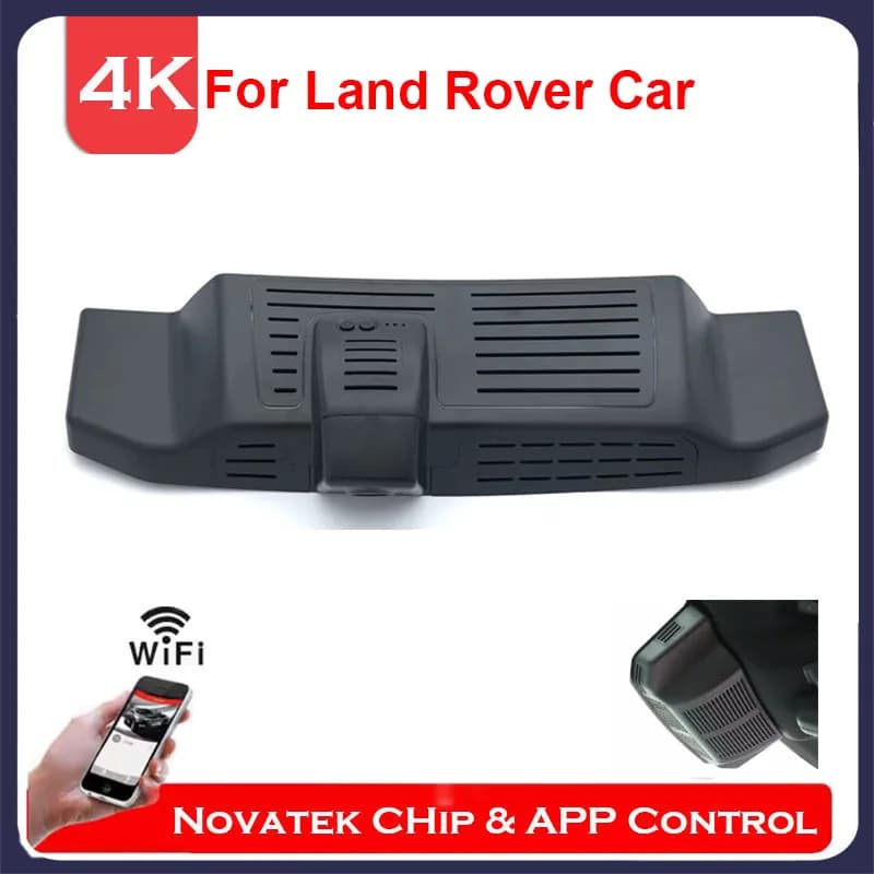 4K HD Wifi Dash Cam for Land Rover Defender 90 110 130 (L663) 2024 2023 2022 2021 2020 DVR front and rear cam with APP control