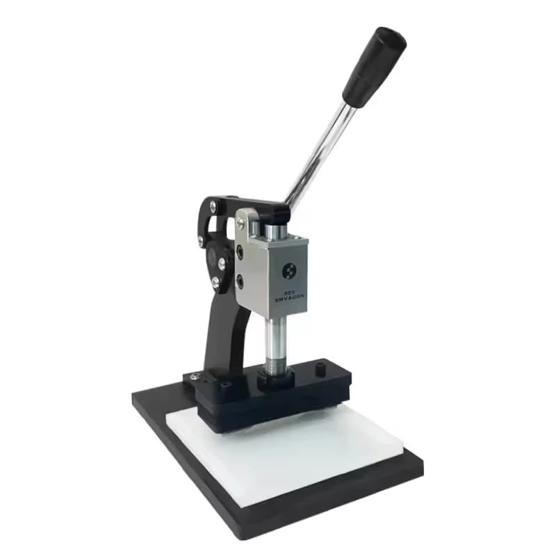 2026 Customizable Hand Pressure Dumbbell Tensile Sample Cutter Rubber Plastic Paper Cutter Cutting Machine