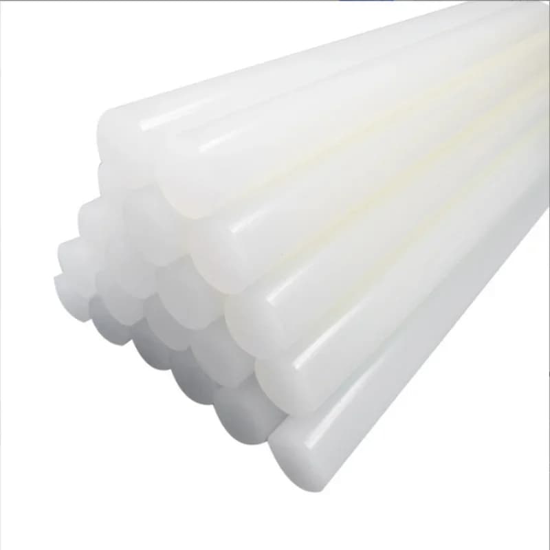50 Pezzi di Stick di Colla Trasparente a Caldo da 7mm / 150mm per Pistola Termica, Adesivo per Riparazioni e Strumenti Fai-da-Te