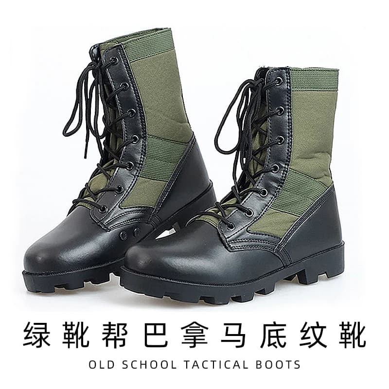 Green boots help Panama bottom boots desert boots, domestic, black hawk fall shape, Grenada