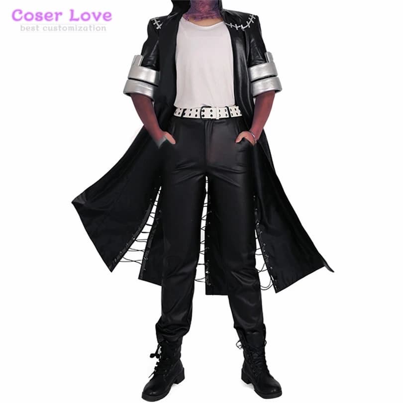 Cosplay Costume Academy Dabi Dress Black Carnival Christmas customizable