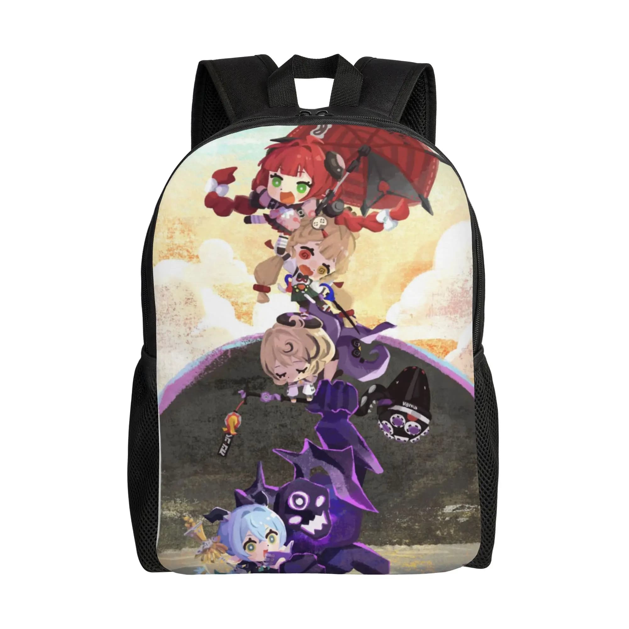 Children's Zenless Zone Zero Backpack Preschool Kindergarten School Bags for Boys and Girls