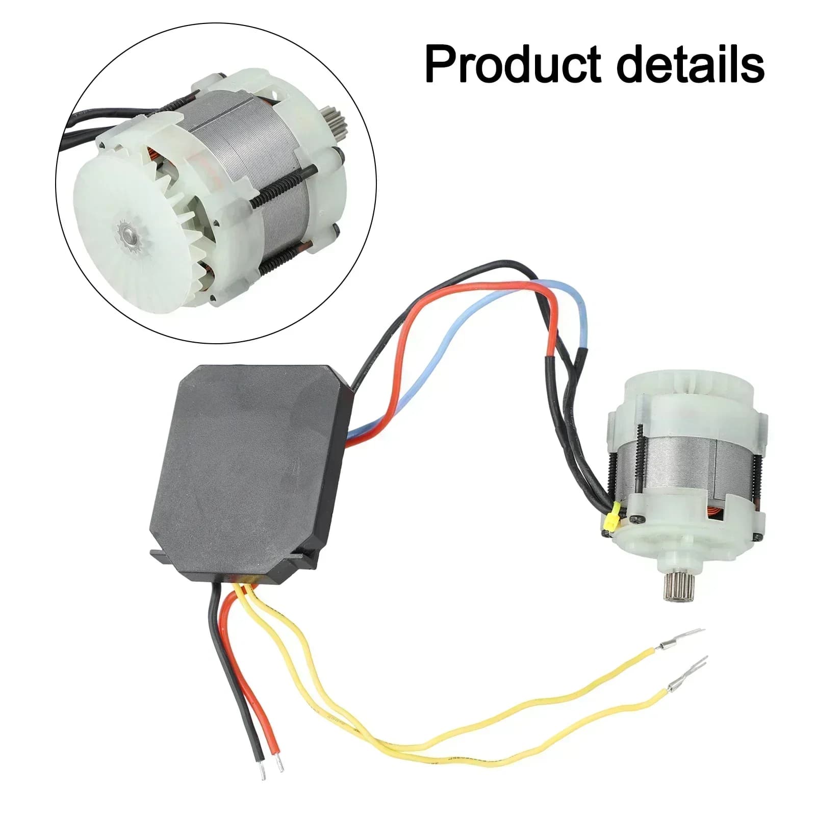 Replacement of brushless motor with 21 V brush 14 teeth for electric tools for battery chain saws Accessories for electrical equipment tools Available