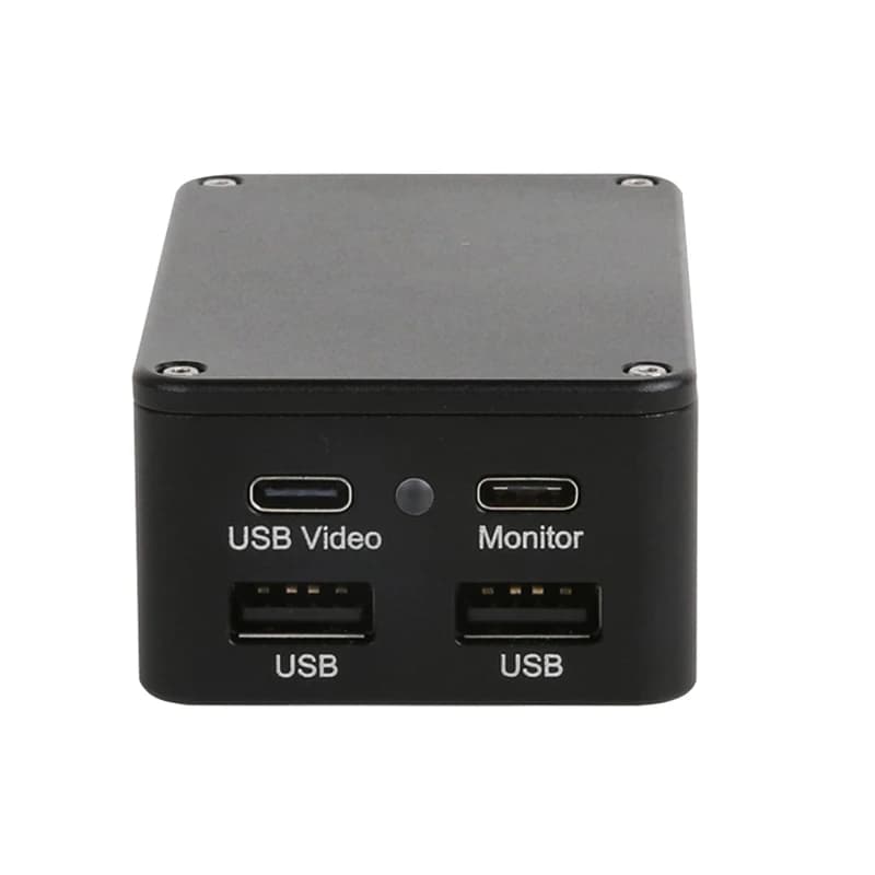 Telecamera per Microscopio Digitale IMX678 4K 30fps 8MP Type-C WIFI LAB con Montatura C, Misurazione e Controllo Mouse, Lente d'Ingrandimento Video per Saldatura Industriale
