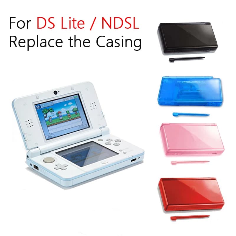 For DS Lite Replacement Parts DIY Case for DS Lite Replacement Full Housing Shell Case Cover for NDSL Repair Replacement Shell
