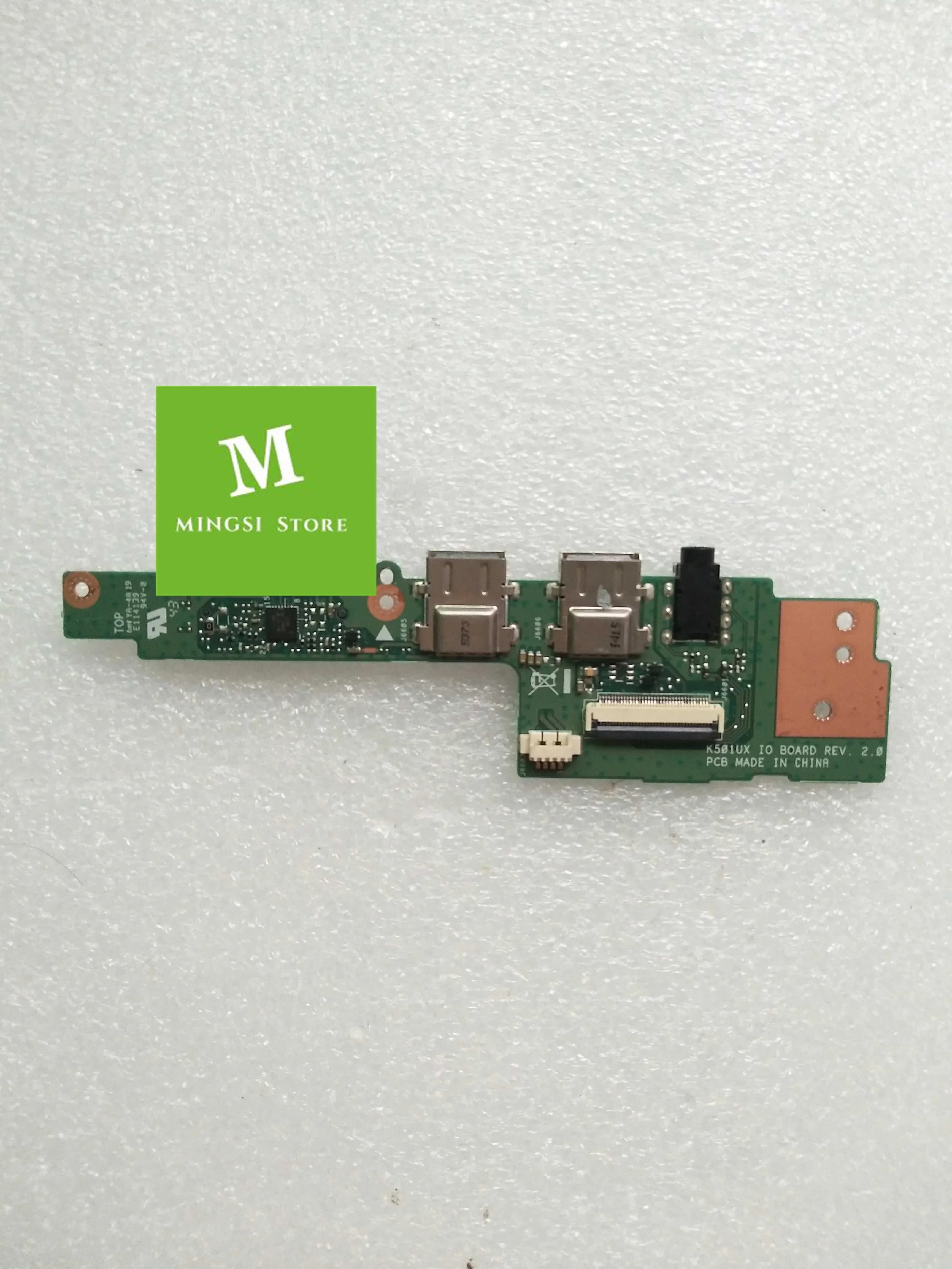 Genuino PER ASUS K501UW K501LX K501UX V505L LETTORE DI CARTE SD SCHEDA AUDIO USB W CAVO