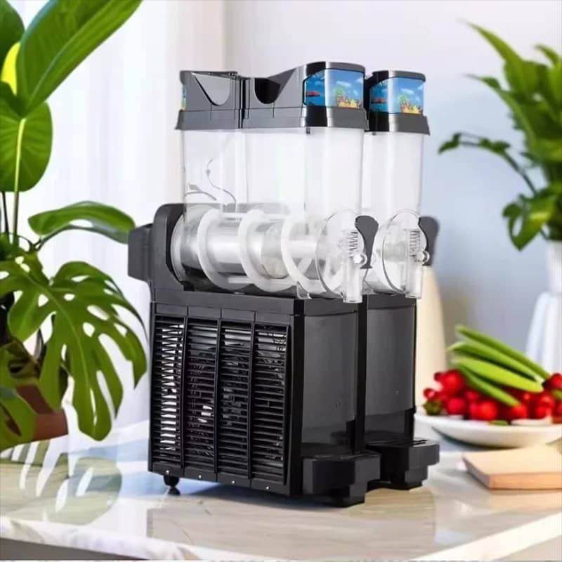 Distributore Automatico Commerciale di Smoothie e Granita con 4 Serbatoi