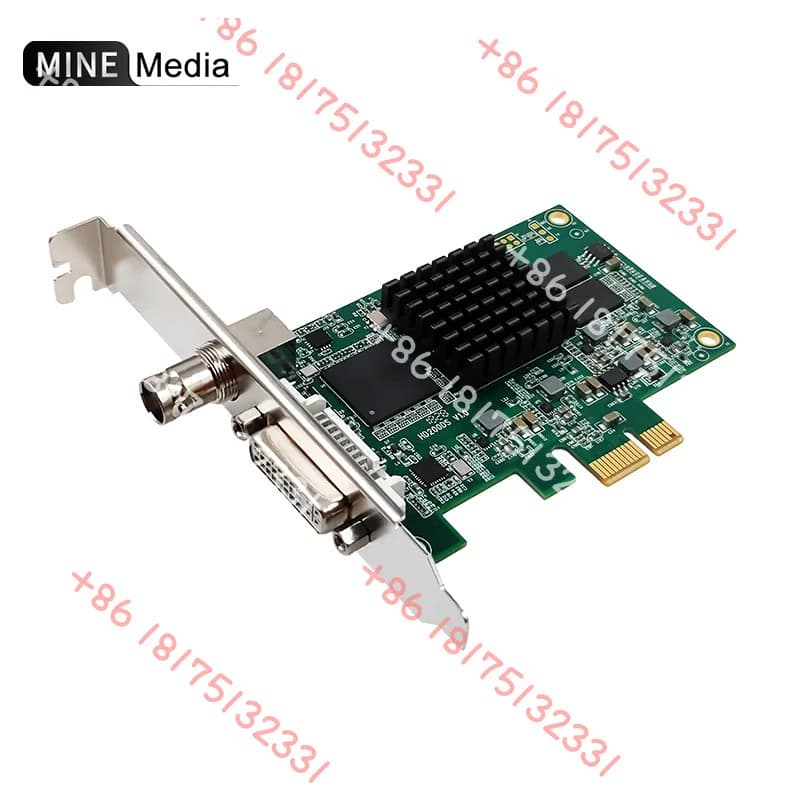 Scheda di acquisizione video PCIe Windows Linux 1080p SDI HD MI DVI VGA YPbPr