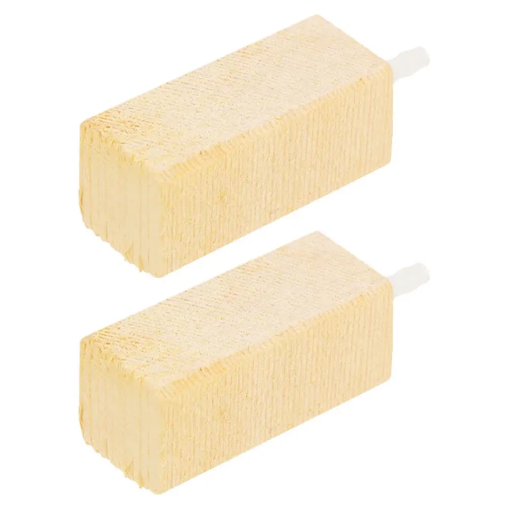 2 Pezzi Schiumatoio Proteico con Diffusore a Bolle in Legno, Filtrazione Efficiente, Ossigenazione per Acquario, Pietra Aria per Acqua Dolce