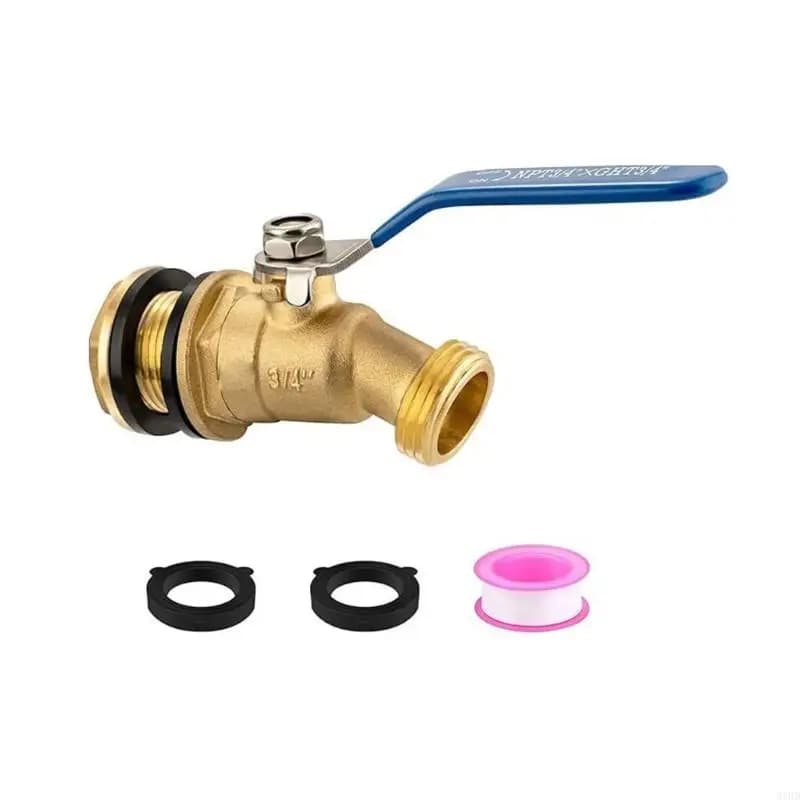Adapter for garden hose 3/4 inch NPT male input GHT 3/4 inch male valves