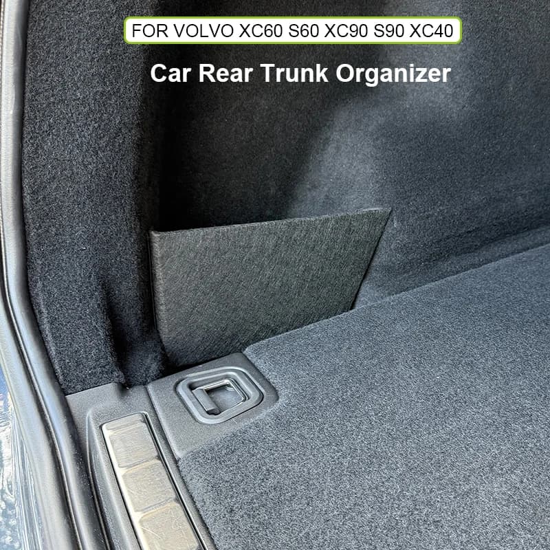 Per Volvo XC60 V60 XC90 S90 XC40 Baule posteriore Organizzatore Lato Divisorio Valigia Posteriore Separatore Auto Accessori di Aggiornamento